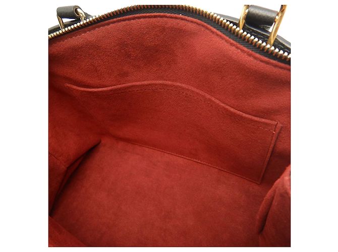 Louis Vuitton Black Monogram Empreinte Giant Petit Palais Nero - vista 6