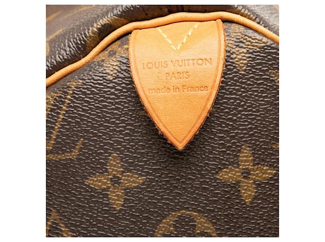 Louis Vuitton Marrone Monogram Speedy 30 - vista 5