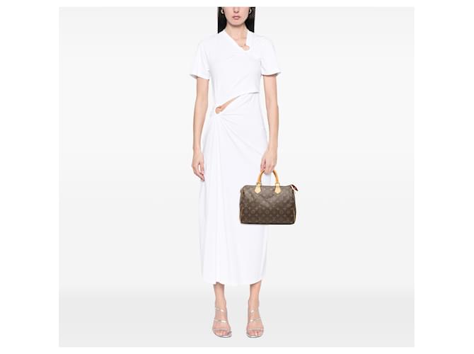 Louis Vuitton Marrone Monogram Speedy 30 - vista 8