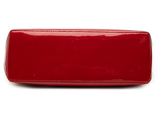 Louis Vuitton Red Monogram Vernis Wilshire PM Rosso - vista 3