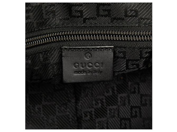 Borsa a tracolla Gucci in nylon nero - vista 5