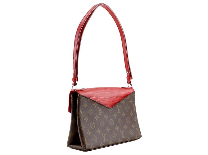 Louis Vuitton Marrone Monogram Epi Saint Michel - vista 2