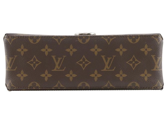 Louis Vuitton Marrone Monogram Epi Saint Michel - vista 4