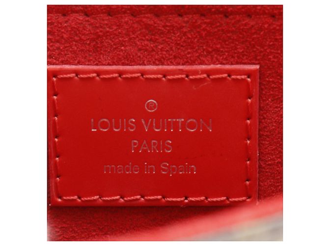 Louis Vuitton Marrone Monogram Epi Saint Michel - vista 7