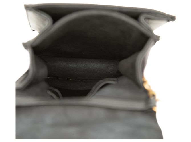 Dior Black Studded Leather Vertical Diorama Crossbody Nero - vista 4