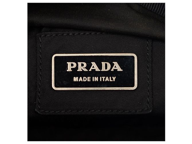 Prada Black Tessuto Gürteltasche - Ansicht 5