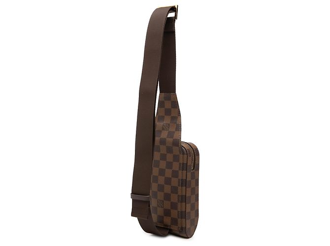 Louis Vuitton Marrón Damier Ebene Geronimos Castaño - vista 2