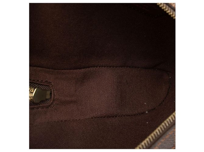 Louis Vuitton Marrón Damier Ebene Geronimos Castaño - vista 4