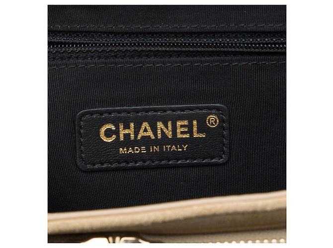Chanel Beige Medium CC Quilted Suede Business Affinity Flap - vista 5
