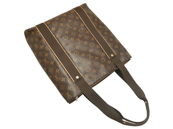 Louis Vuitton Cabas Beaubourg Marrone Monogram - vista 2