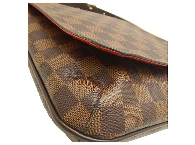 Louis Vuitton Marrone Damier Ebene Musette Salsa Long Strap - vista 10