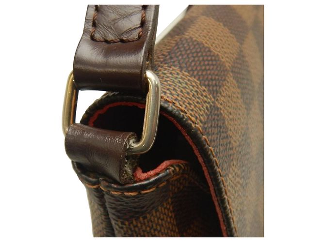 Louis Vuitton Marrone Damier Ebene Musette Salsa Long Strap - vista 14