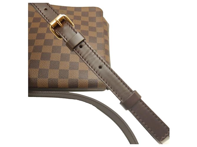 Louis Vuitton Marrone Damier Ebene Musette Salsa Long Strap - vista 17