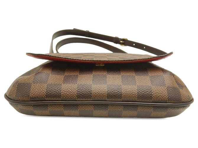 Louis Vuitton Marrone Damier Ebene Musette Salsa Long Strap - vista 2
