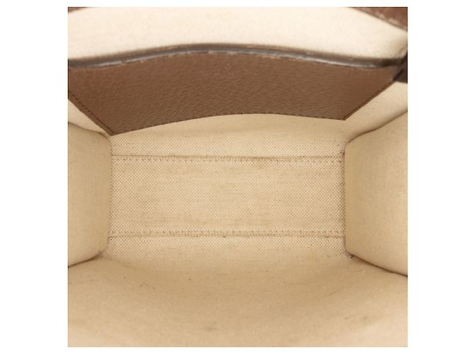 Gucci Beige Mini Jumbo GG Canvas Web Satchel - view 4