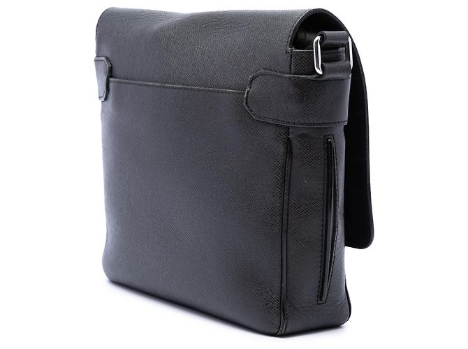 Louis Vuitton Black Taiga Roman MM Nero - vista 2
