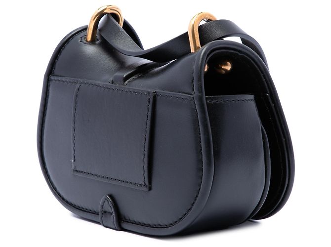 Fendi Black Nano Leather FF C mon Crossbody Nero - vista 2