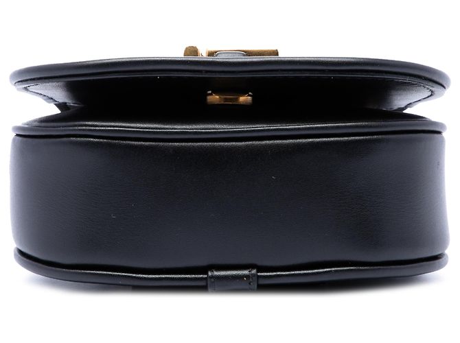 Fendi Black Nano Leather FF C mon Crossbody Nero - vista 3