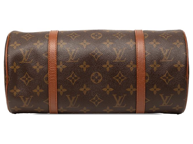 Louis Vuitton Marrone Monogram Papillon 30 - vista 3