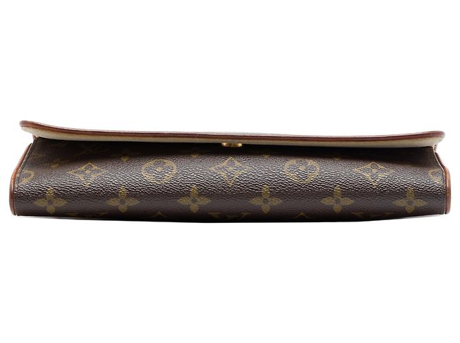 Louis Vuitton Pochette Twin GM Marrone Monogram - vista 3