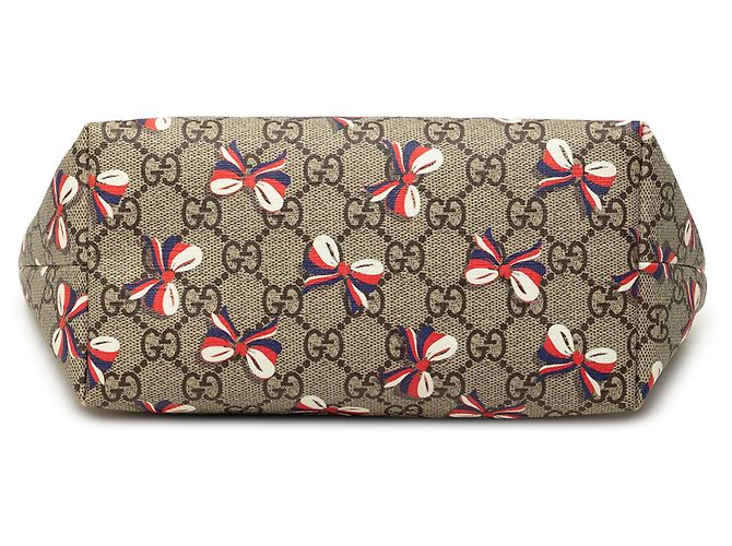 Tote GG Supreme in nastro beige per bambini Gucci - vista 3