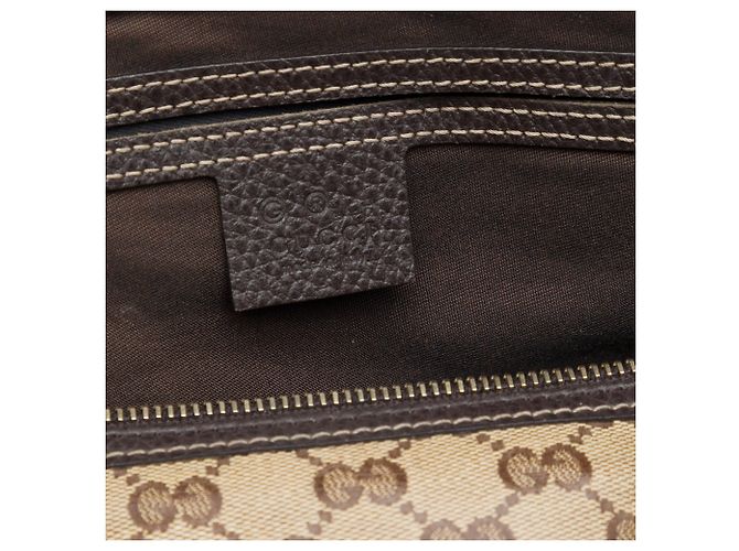 Borsa Boston Gucci Beige Medium GG Crystal Joy - vista 5