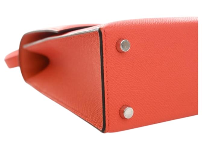 Hermès Orange Epsom Verrou 23 Rosso Arancione - vista 10