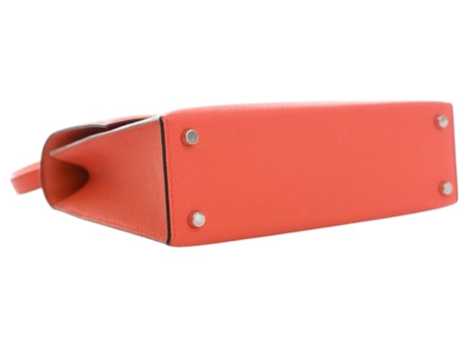 Hermès Orange Epsom Verrou 23 Rosso Arancione - vista 12