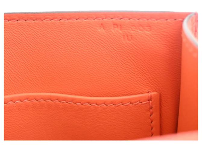 Hermès Orange Epsom Verrou 23 Rosso Arancione - vista 7