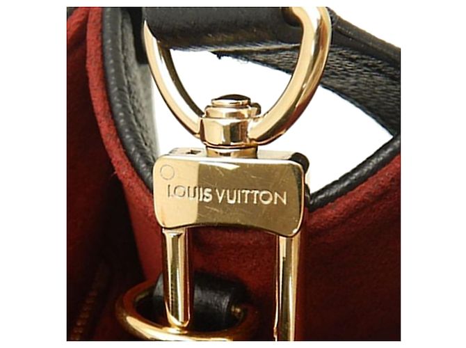 Louis Vuitton Black Bicolor Monogram Empreinte Giant Onthego PM Nero - vista 13