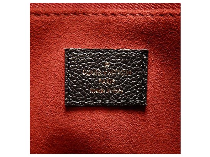 Louis Vuitton Black Bicolor Monogram Empreinte Giant Onthego PM Nero - vista 5