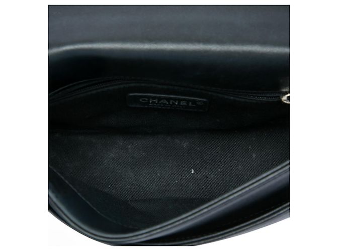 Chanel Black Small Quilted Lambskin Studded Bubble Flap Nero - vista 4