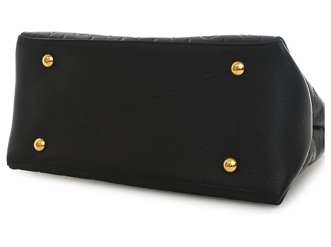 Louis Vuitton Black Monogram Empreinte Maida Hobo Nero - vista 11
