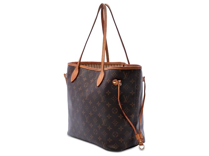 Louis Vuitton Marrone Monogram Neverfull MM - vista 2