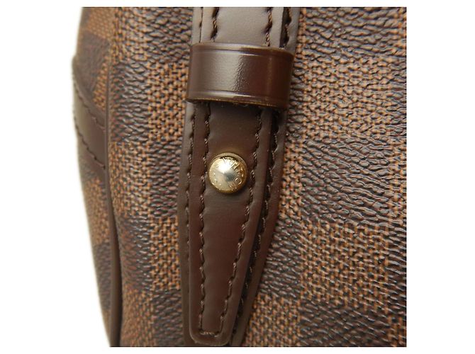 Louis Vuitton Marrone Damier Ebene Rivington PM - vista 11