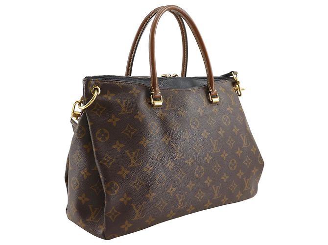 Louis Vuitton Marrone Monogram Pallas MM - vista 2