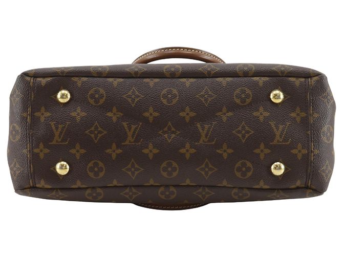 Louis Vuitton Marrone Monogram Pallas MM - vista 4