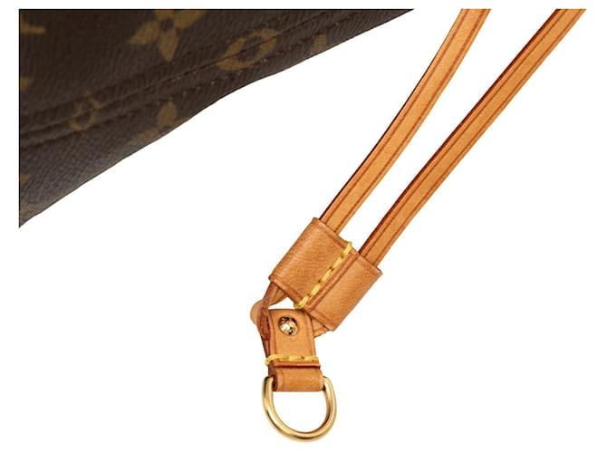 Louis Vuitton Marrone Monogram Neverfull PM - vista 7