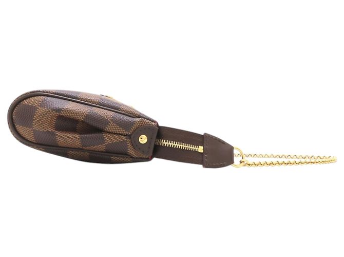 Louis Vuitton Marrone Damier Ebene Eva - vista 3