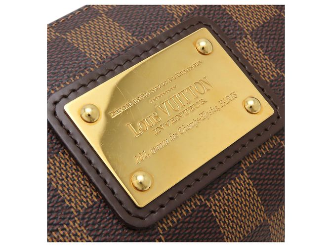 Louis Vuitton Marrone Damier Ebene Eva - vista 8