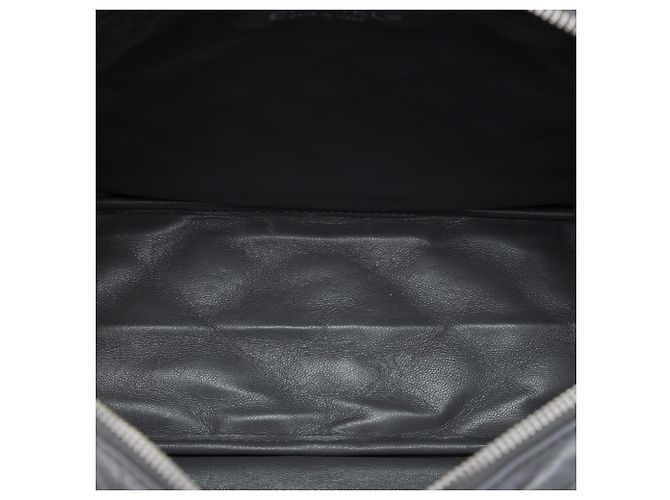 Borsa Camera Chanel Reissue 2.55 in pelle di vitello trapuntata grigia Large Marrone - vista 4