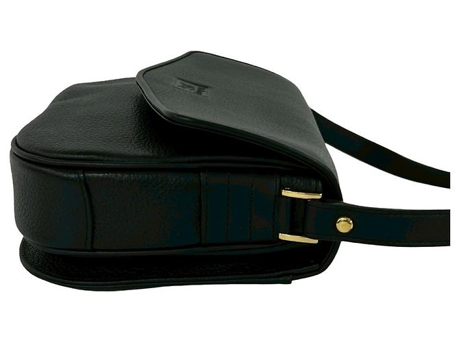 Borsa a tracolla Burberry in pelle nera Nero - vista 5