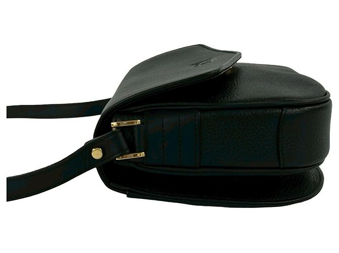 Borsa a tracolla Burberry in pelle nera Nero - vista 6