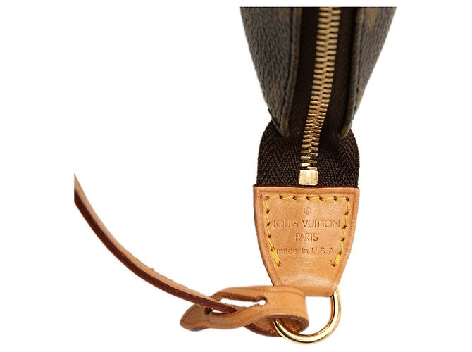 Louis Vuitton Pochette Accessoires Monogram Marrone - vista 5