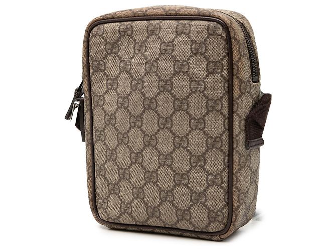 Gucci Beige GG Supreme Crossbody - vista 2