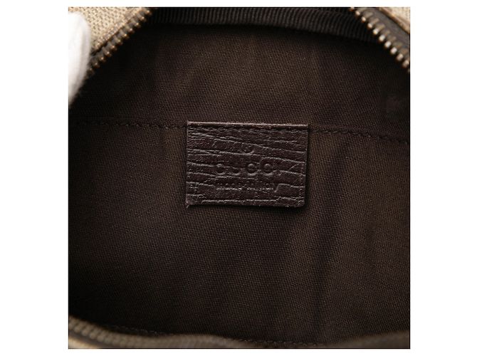 Gucci Beige GG Supreme Crossbody - vista 5