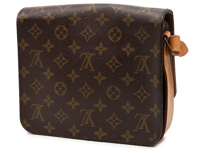 Louis Vuitton Marrone Monogram Cartouchiere MM - vista 2