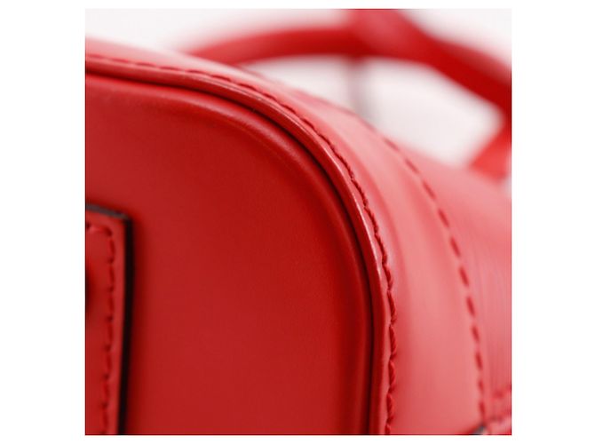Louis Vuitton Red Epi Alma BB Rosso - vista 10