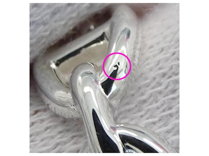 Ring Anello Hermès Silver Band Argento - vista 12