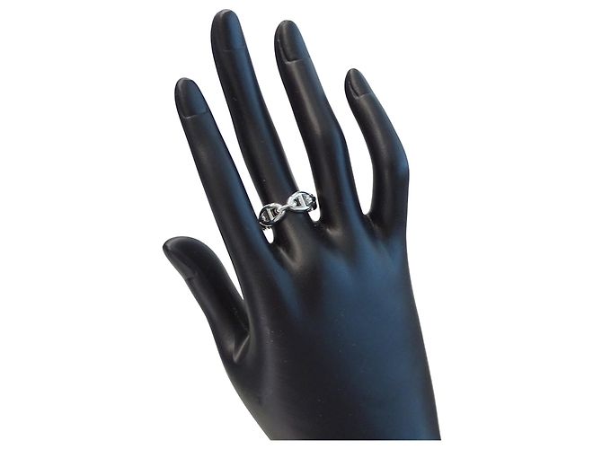 Ring Hermès Anello Chaine d'Ancre in Argento 925 Hermes - vista 10